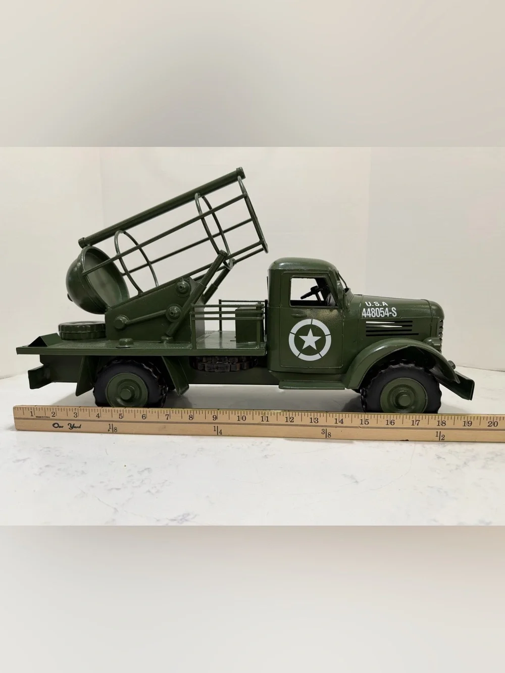 The Peacekeeper Military Truck Camouflage Metal Decanter